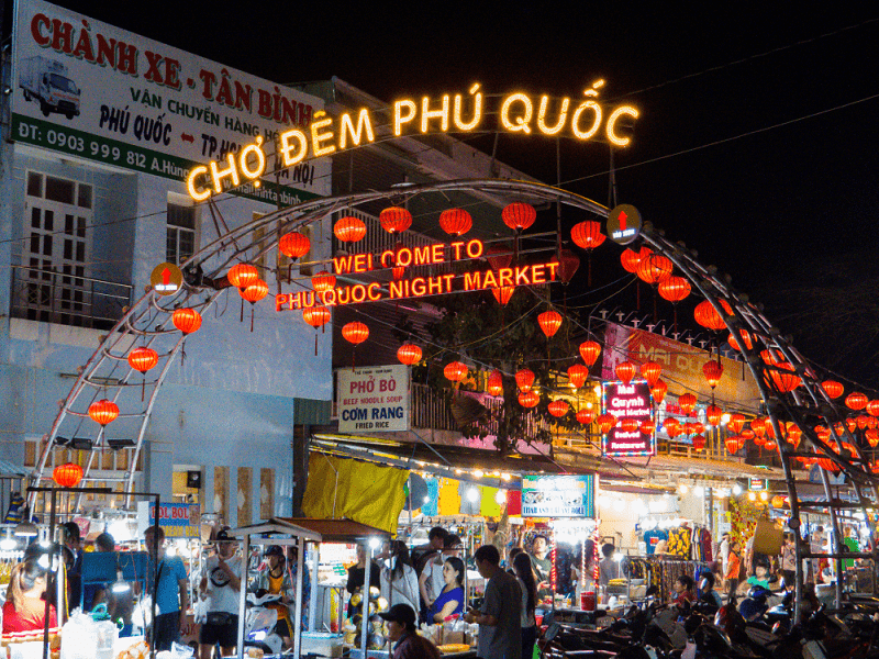Du lịch Phú Quốc tết - Chợ đêm