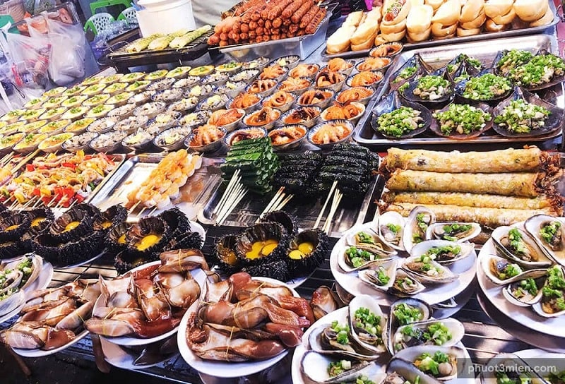 Các loại hải sản đặc trưng của Phú quốc
