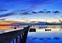 Làng Chài Hàm Ninh Phú Quốc – Địa Điểm Ăn Hải Sản Ngon Nhất Bạn Không Nên Bỏ Qua Hoàng hôn làng chài Hàm Ninh Phú Quốc